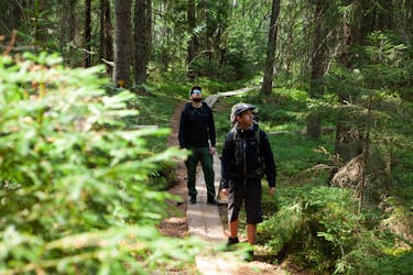 Tour de día completo por el Parque Nacional Liesjärvi